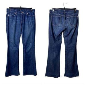 Old Navy Women's The Flirt Jeans Size 8 Wide Leg Womens Flare Western 70…